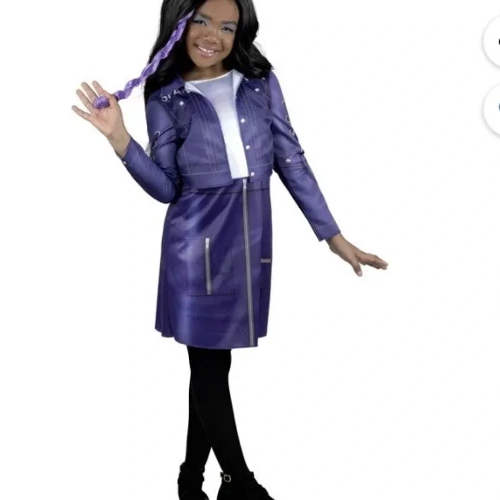 Girl's Rainbow High Krystal Bailey Halloween Costume Size M - 7/8 Dress Up